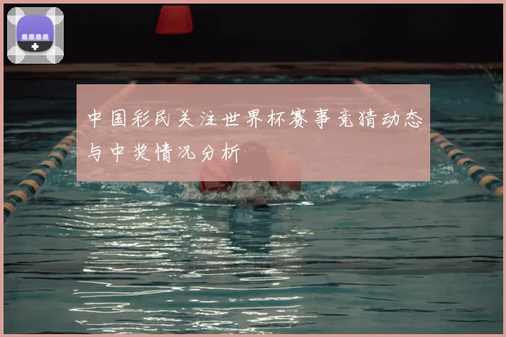 中国彩民关注世界杯赛事竞猜动态与中奖情况分析