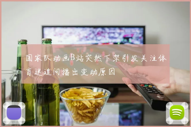 国家队动画B站突然下架引发关注体育迷追问播出变动原因